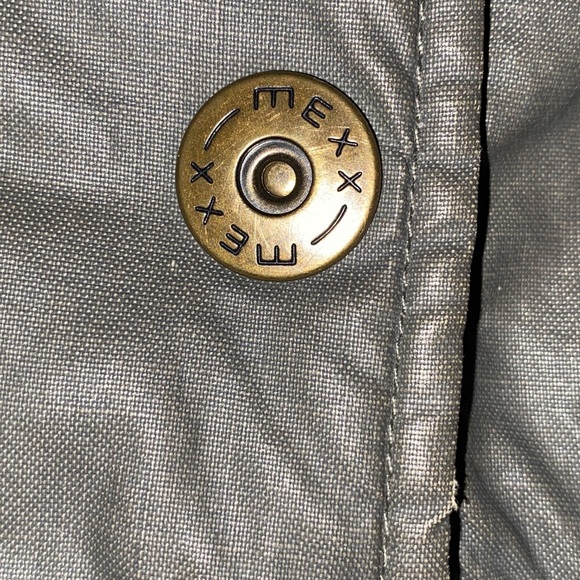 MEXX dark sage/green Fall/spring jacket for girls in a size 3-4 - Picture 10 of 16